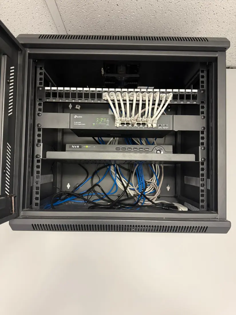 Patch panel and switch