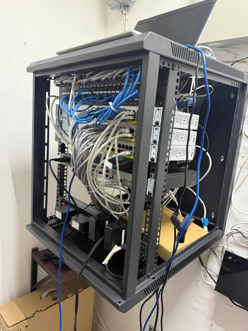 Rack wiring